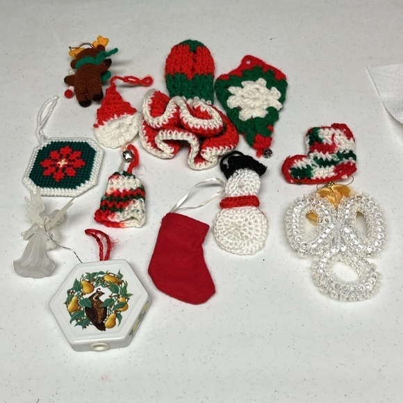 Handmade Ornaments Bundle of 12 - Picture 2 of 6